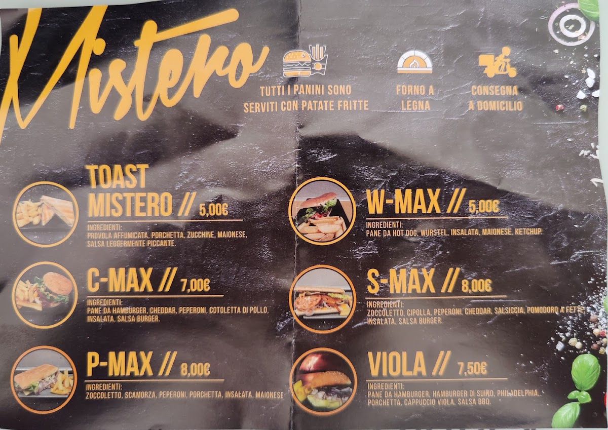Menu Mistero-2